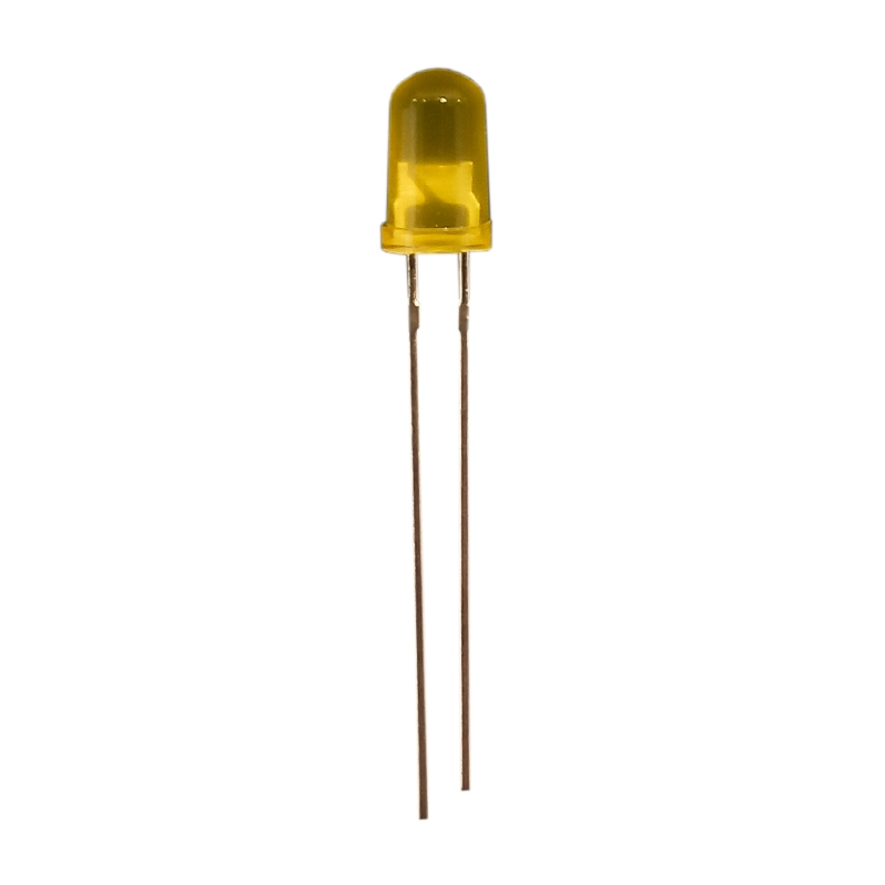 ال ای دی زرد 5mm مات