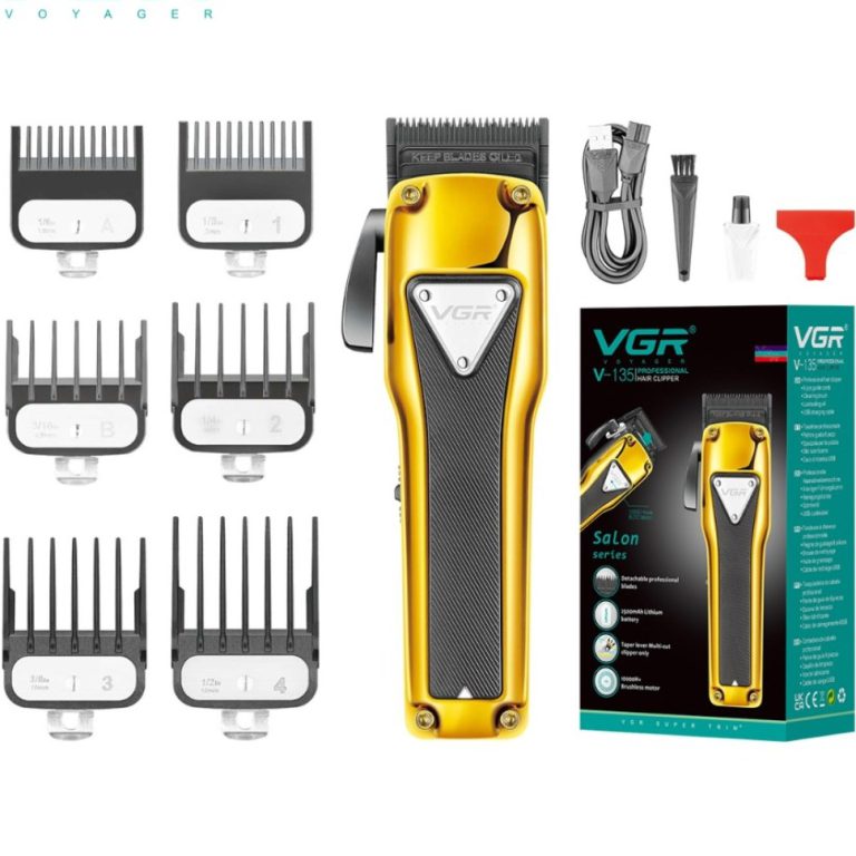 ماشین اصلاح وی جی آر مدل V-135 با برش مستقیم استیل ضد زنگ