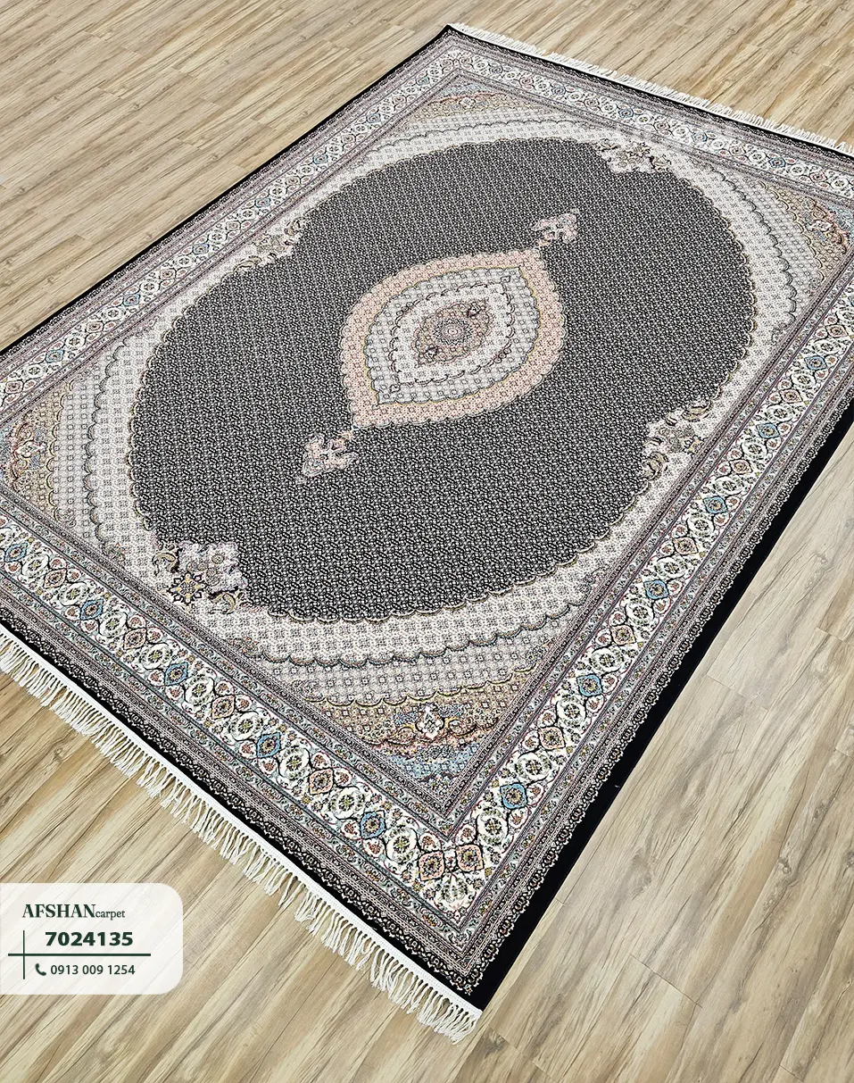 فرش 700 شانه آکرلیک طرح ماهی کد 7024135 آرزو