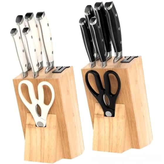 ست چاقو 6 تکه کرافتن آلمان با استند چوبی Crofton 6-Telig Messerblock