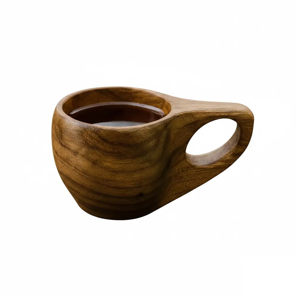 شات قهوه خوری چوبی