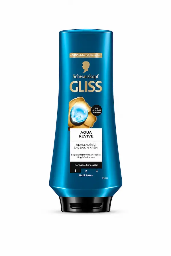 شامپو مرطوب کننده و آبرسان مو گلیس Aqua Revive