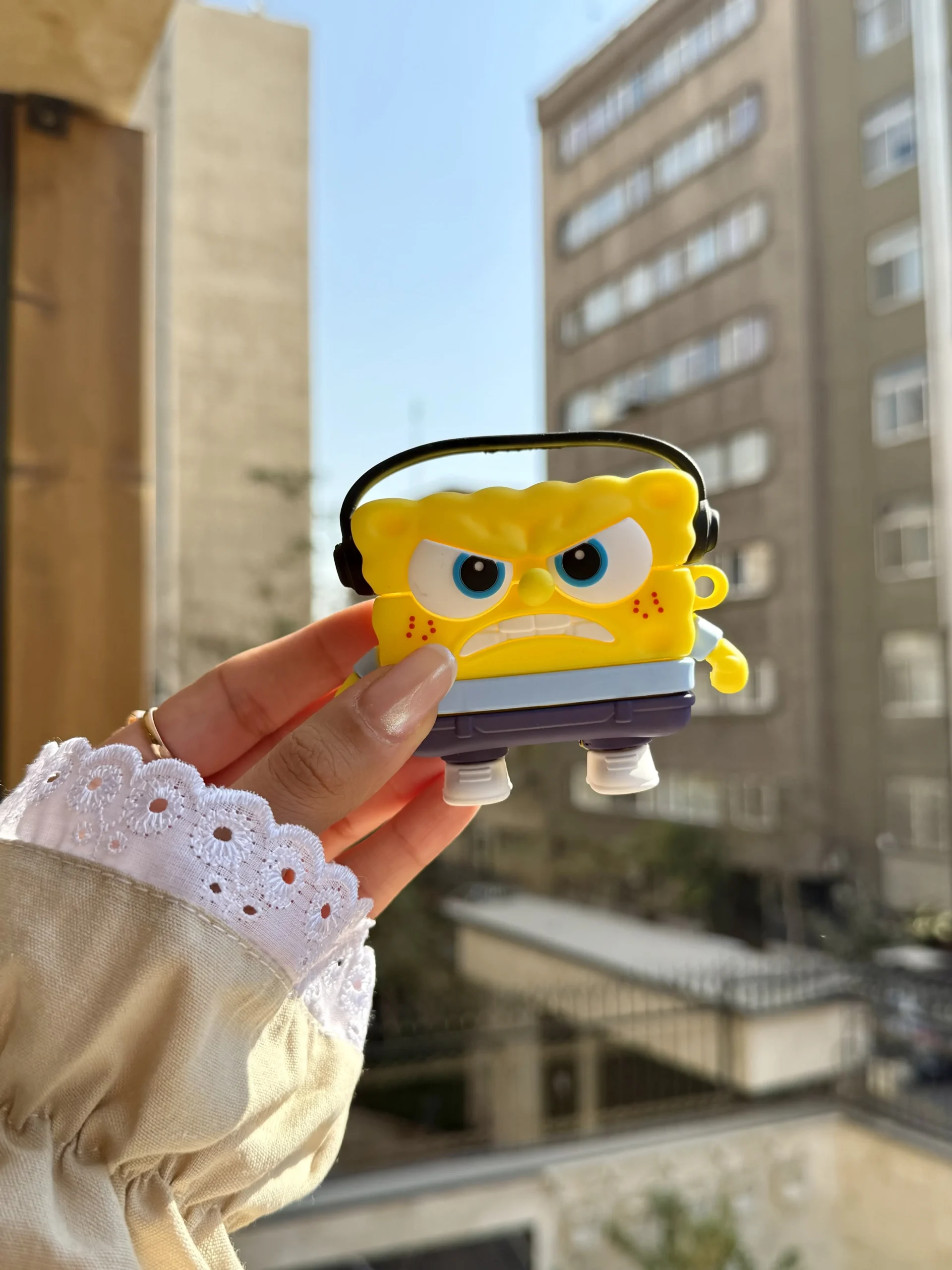ایرپاد سیلیکونی دیجی باب اسفنجی