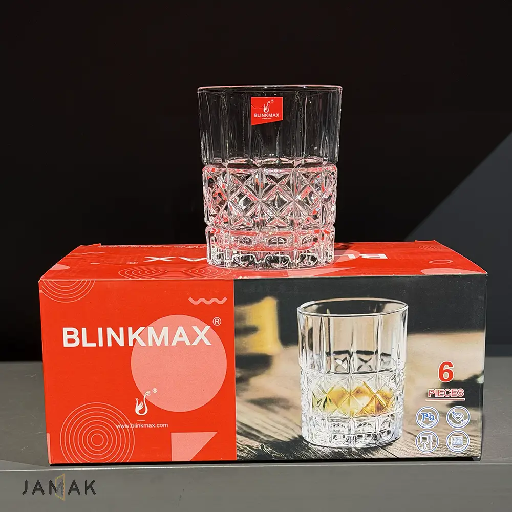 نیم لیوان بلینک مکس کد 6230C بسته 6 عددی
