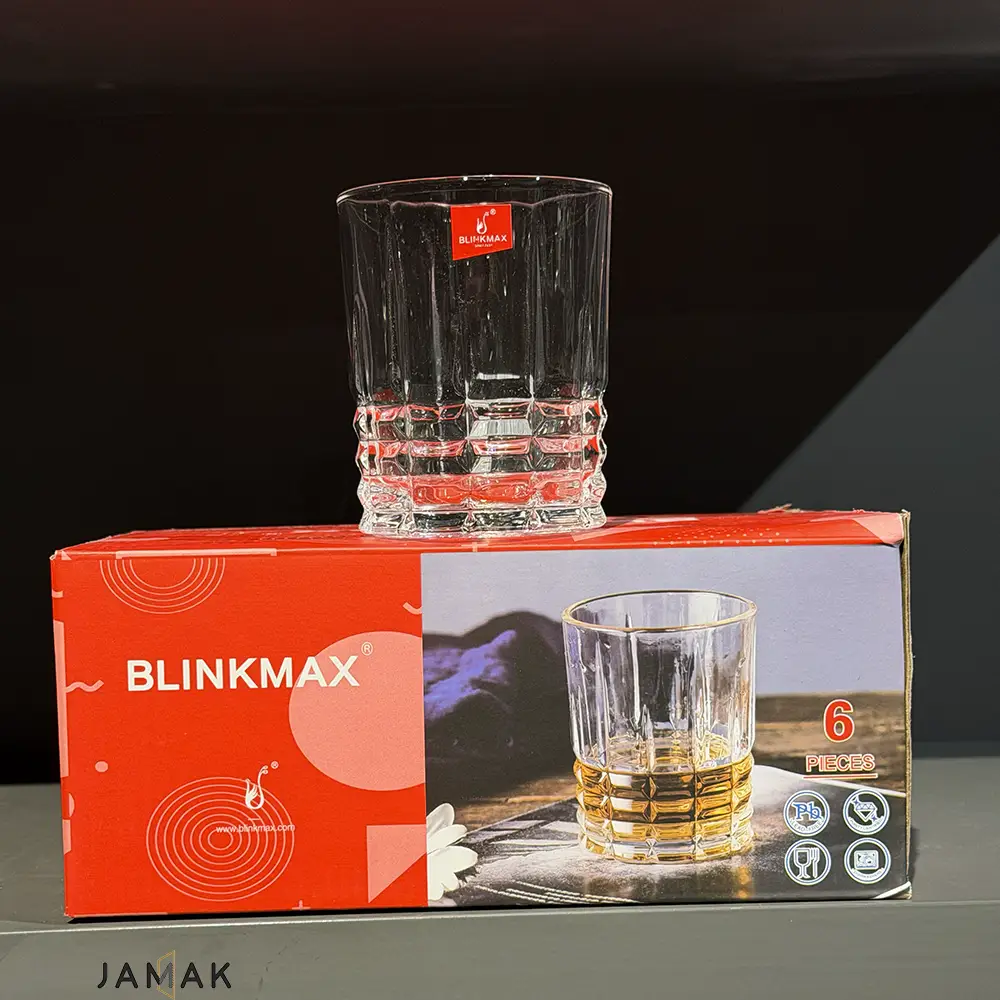 نیم لیوان بلینک مکس کد 6230B بسته 6 عددی
