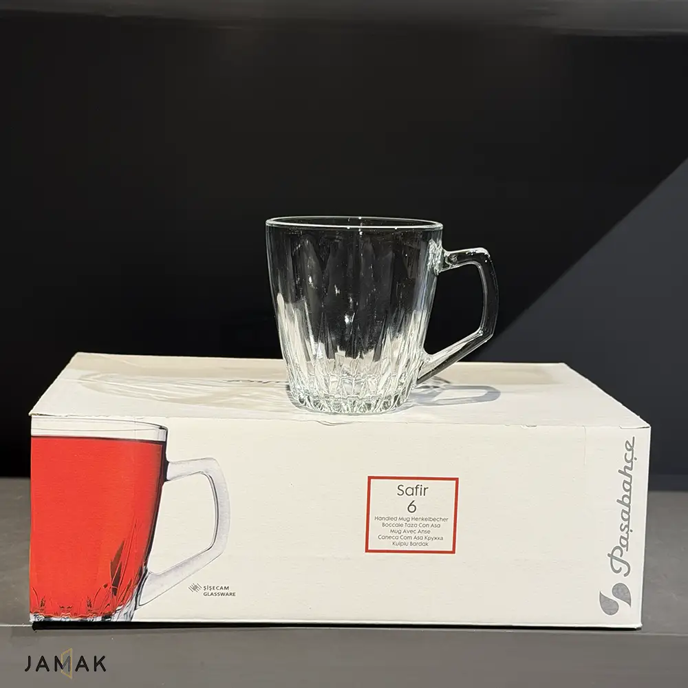 ماگ پاشاباغچه مدل سفير کد 55713 بسته 6 عددی