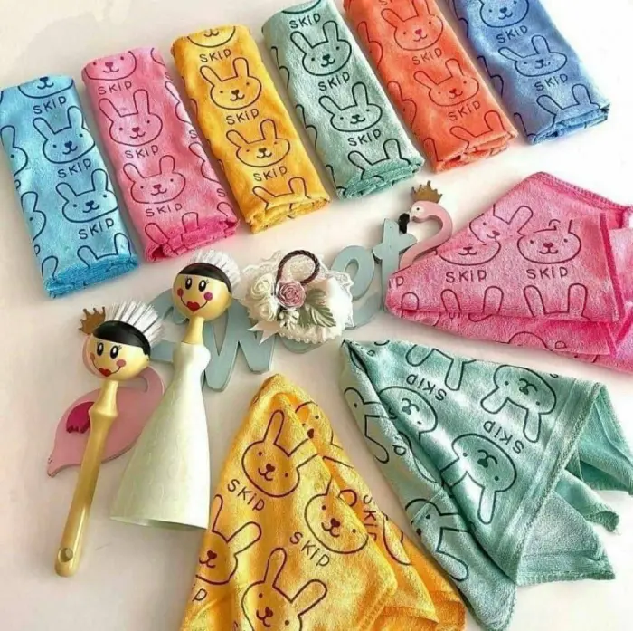 دستمال ۴۰در۴۰ خرگوشی