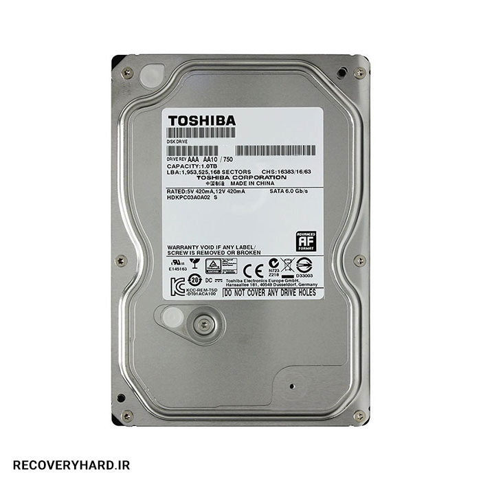 هارد دیسک اینترنال 3.5 اینچ توشیبا ظرفیت 1 ترابایت