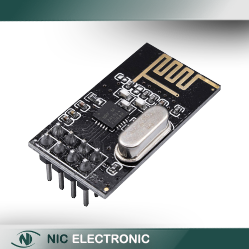 ماژول فرستنده و گیرنده رادیویی +NRF24L01 برد 100 متر