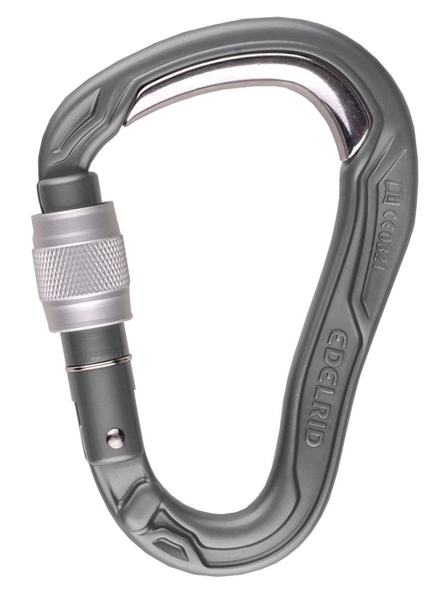کارابین پیچ HMS ضدگلوله ادلراید   Edelrid bulletproof screw Carabiner