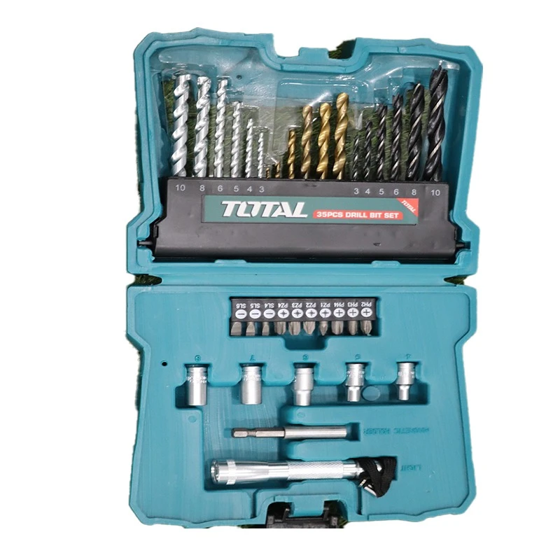 ست 35 عددی مته و سری پیچ گوشتی توتال مدل TACSD0351
