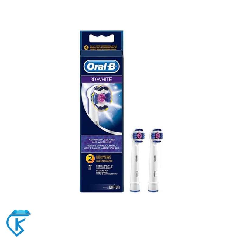 یدک مسواک برقی 2 عددی اورال بی Oral B