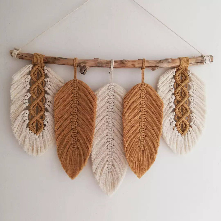 دیوارکوب مکرومه کد 368 برند گره چی و رنگ دلخواه