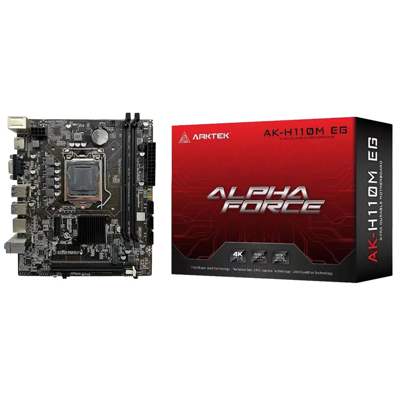 باندل شماره 3 AK-H110M EG+CPU i3 6100+8GB RAM