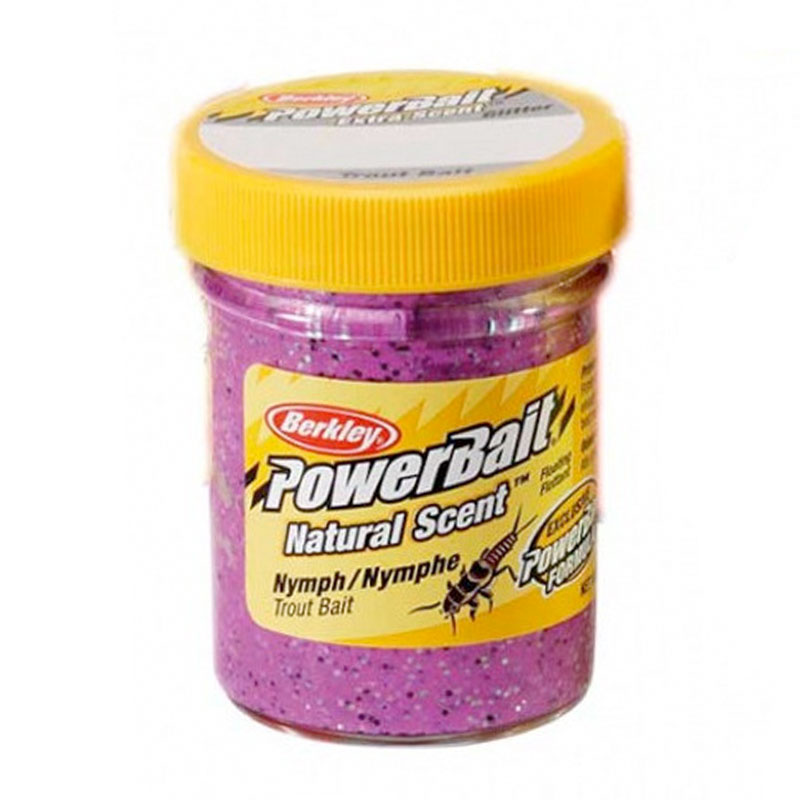 خمیر برکلی پاور بیت قزل آلا حشرات ۱۱۵۲۸۵۹ Berkley PowerBait Select Trout Bait Nymph With Glitter