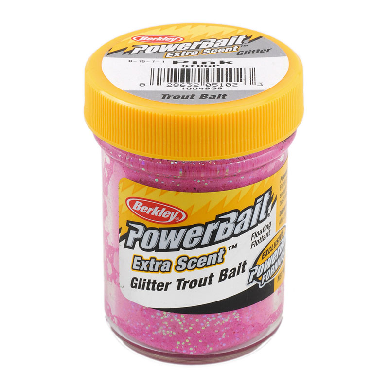 خمیر برکلی پاور بیت قزل آلا Berkley PowerBait Glitter Trout Bait Pink