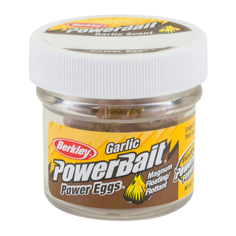 خمیر برکلی توپی پاور اگز قزل آلا Berkley PowerBait Power Clear Eggs Floating Clear Gold-Natural