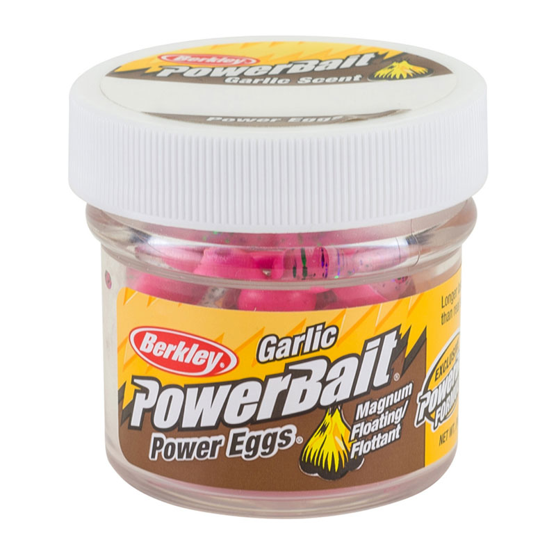 خمیر برکلی توپی پاور اگز قزل آلا Berkley PowerBait Power Clear Eggs Floating Clear Green Purple-Pink