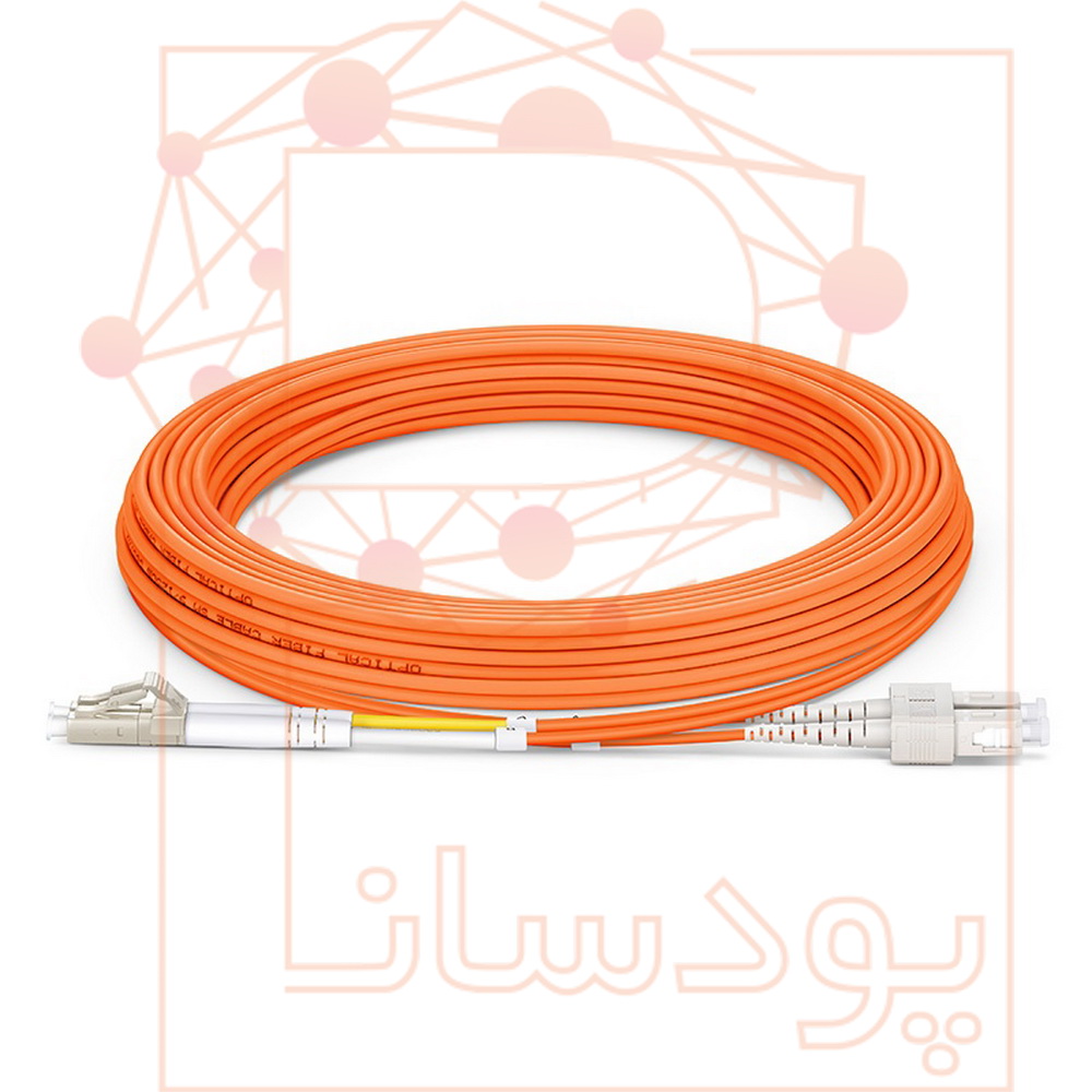پچ کورد فیبر نوری نگزنس OM2 مالتی مود LC-LC ده متری وارداتی N123.2LLO10