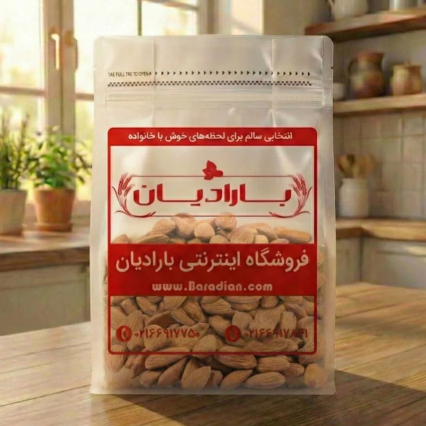 بادام درختی ایرانی خام