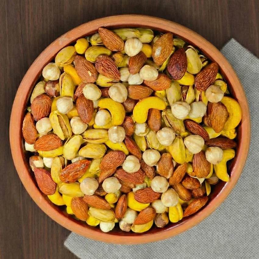 آجیل مخلوط 4 مغز نمکی