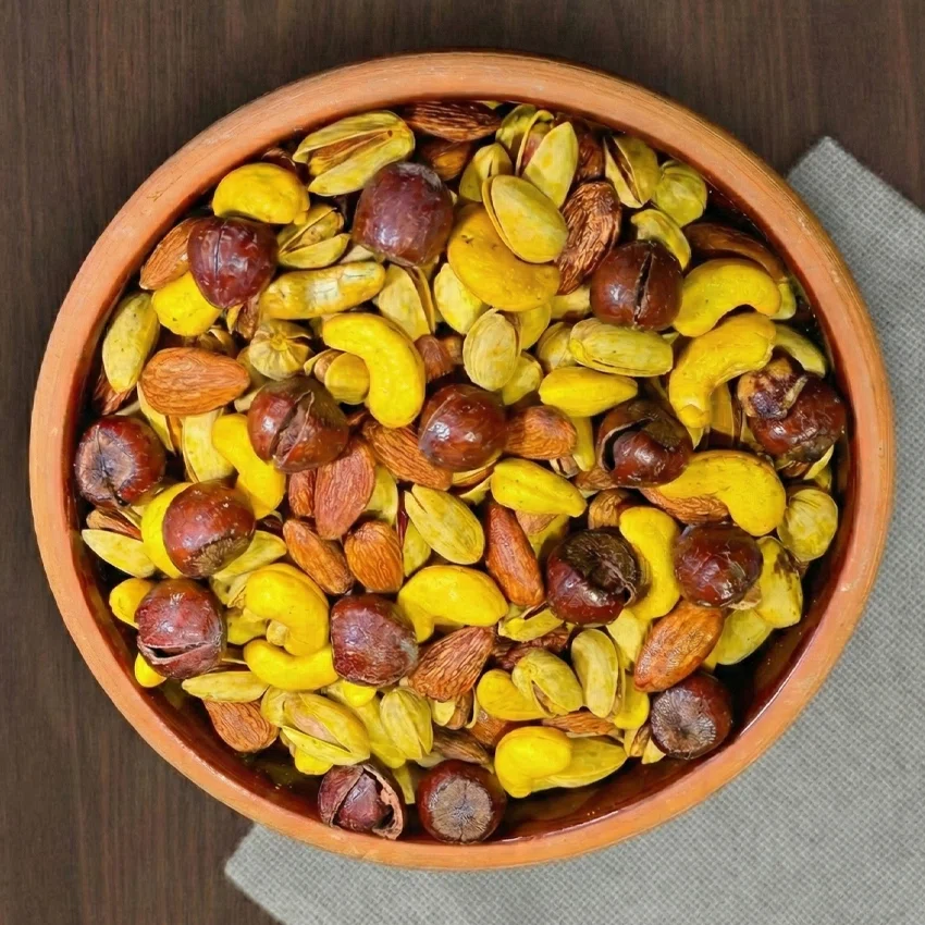 آجیل مخلوط 4 مغز نمکی اقتصادی