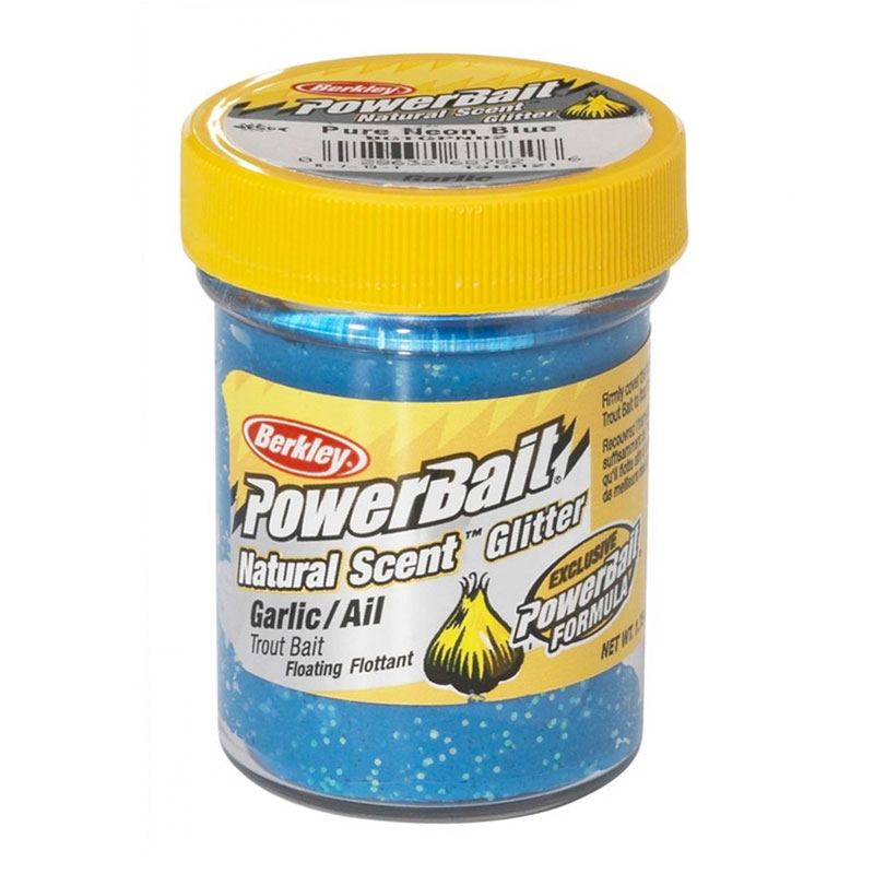 خمیر برکلی پاور بیت قزل آلا Berkley Natural Glitter Trout Bait Blue