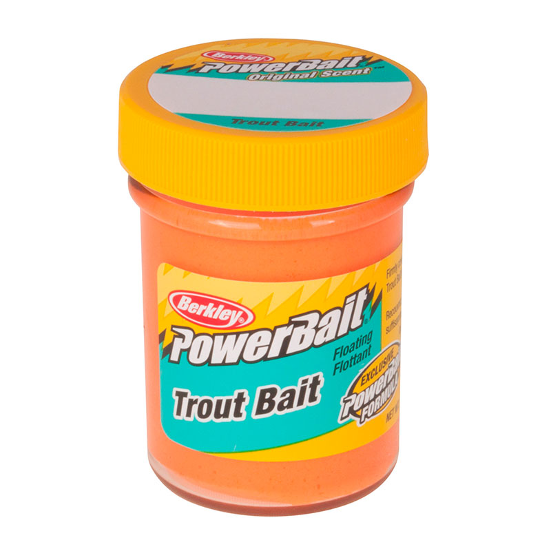 خمیر برکلی پاور بیت قزل آلا فلورسنت ۱۰۰۴۷۷۳ Berkley PowerBait Trout Bait Fluorescent Orange