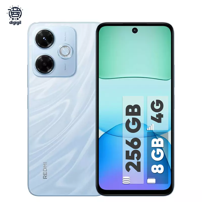 گوشی موبایل شیائومی مدل Redmi 13x ظرفیت 256 گیگابایت رم 8 گیگابایت - آبی, 18 ماه گارانتی شرکتی