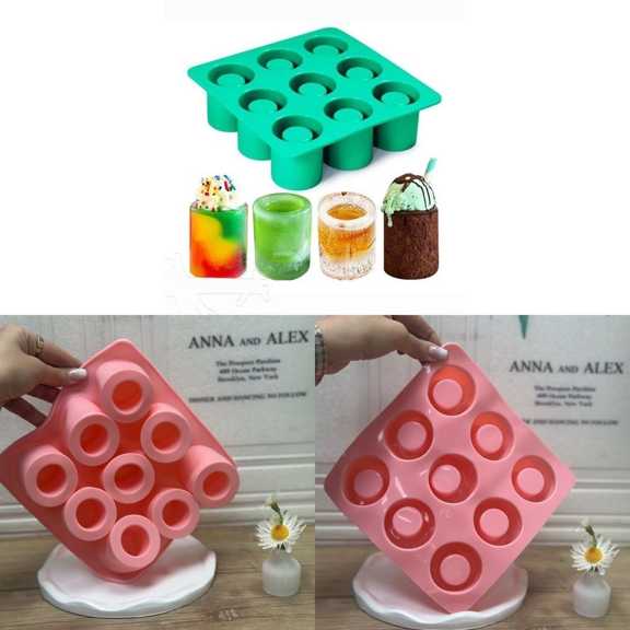قالب یخ سیلیکونی طرح شات اسکلت