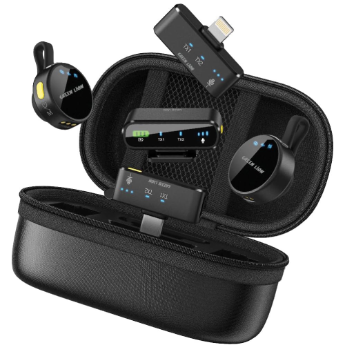 میکروفون تولید محتوا گرین لاین (Green Lion GM-85X 3in1 Microphone)