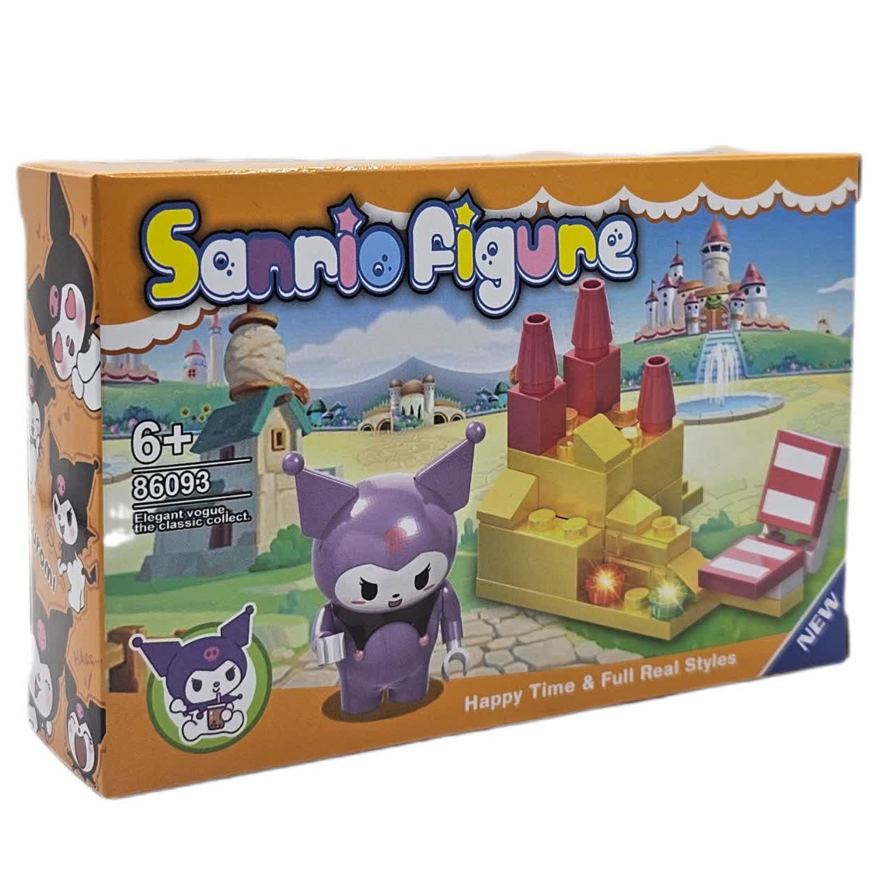 ساختنی ناب سل مدل 20 تکه کرومی در هپی پارک کد SANRIO FIGURE 86093 NO.2