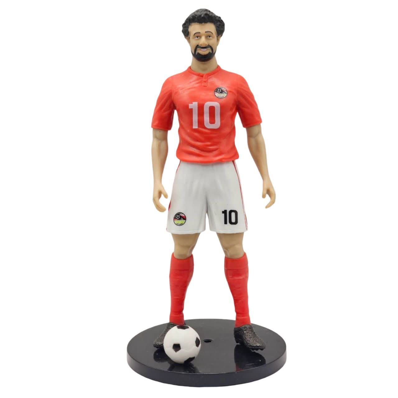 فیگور ناب سل مدل محمد صلاح با پیراهن تیم لیورپول کد M.SALAH NAAB008 ارتفاع 20 سانتیمتر