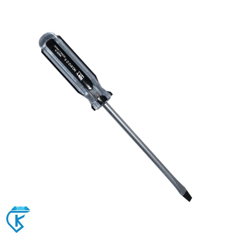 پیچ گوشتی تخت MRT دسته کریستالی 125*6