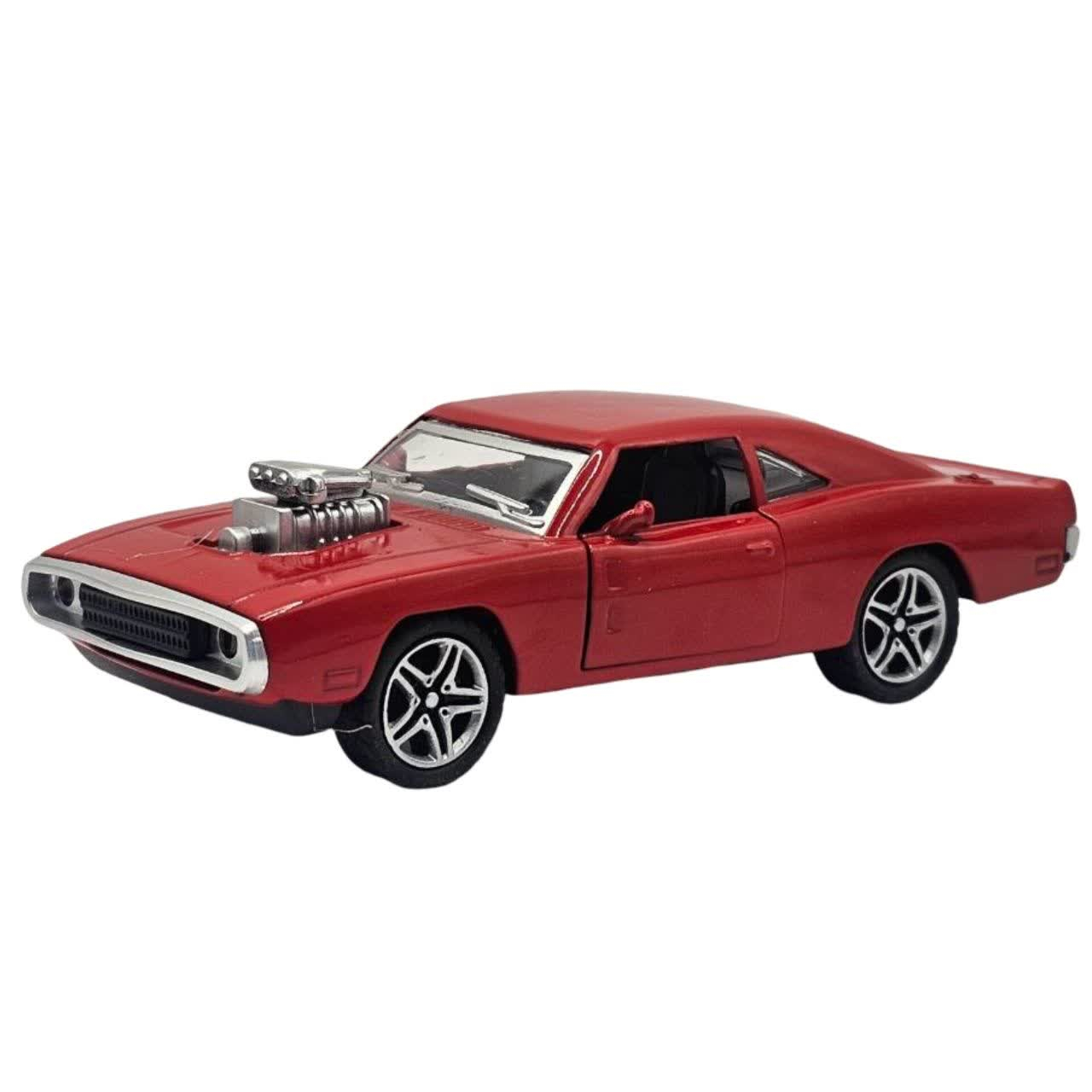 ماکت ماشین ناب سل مدل دوج پونتیاک فلزی چراغدار موزیکال عقب کش کد DODGE CHALLENGER