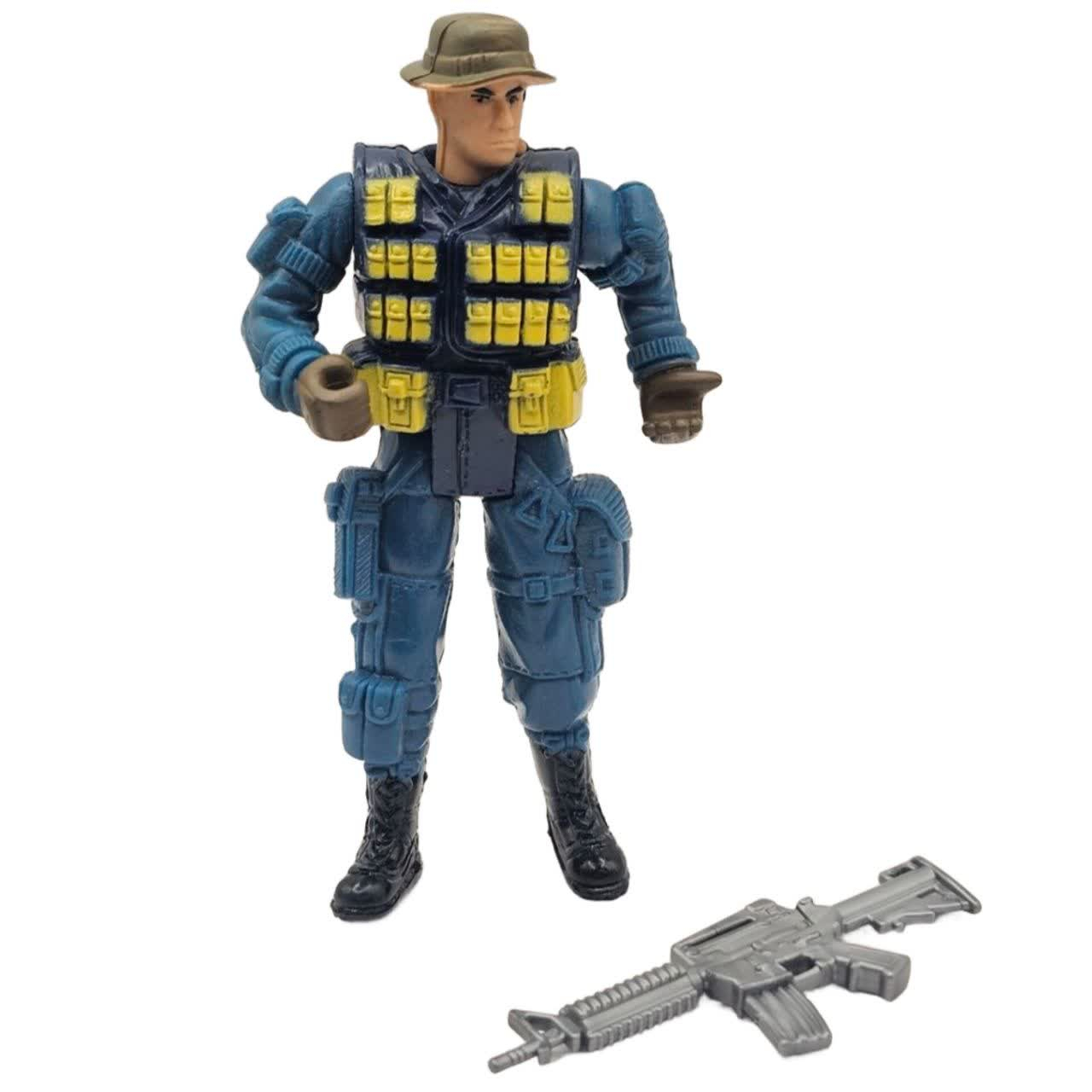 فیگور ناب سل مدل سرباز تفنگدار کد SPECIALFORCES NAAB005 ارتفاع 10 سانتیمتر