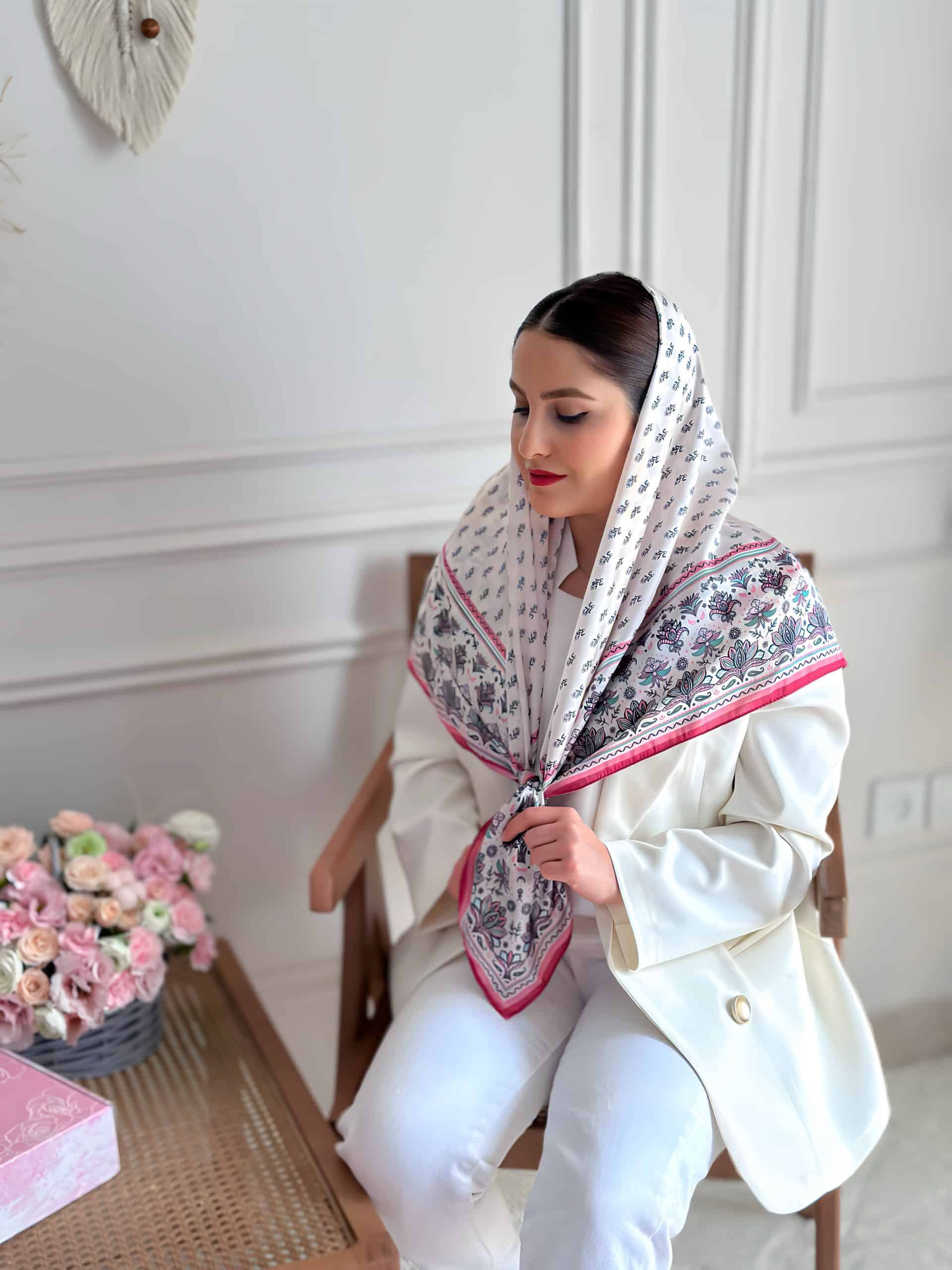 روسری ابریشمی Liyana