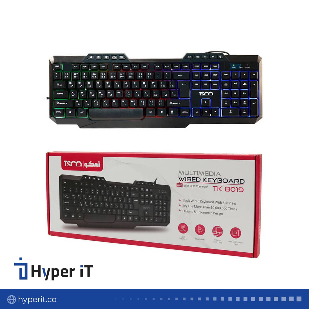 کیبورد تسکو مدل TK-8019