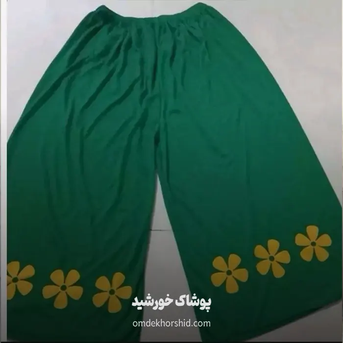 شلوارک قواره دار بابونه
