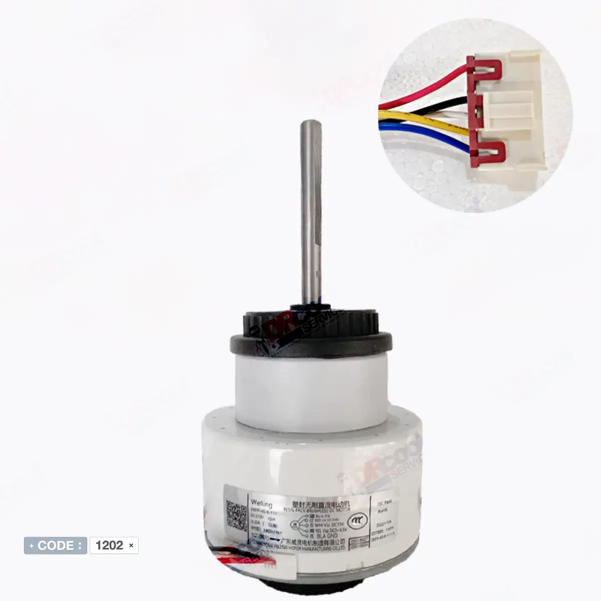 موتور فن 45 وات کولر گازی مدل ZKFP-45-8-111