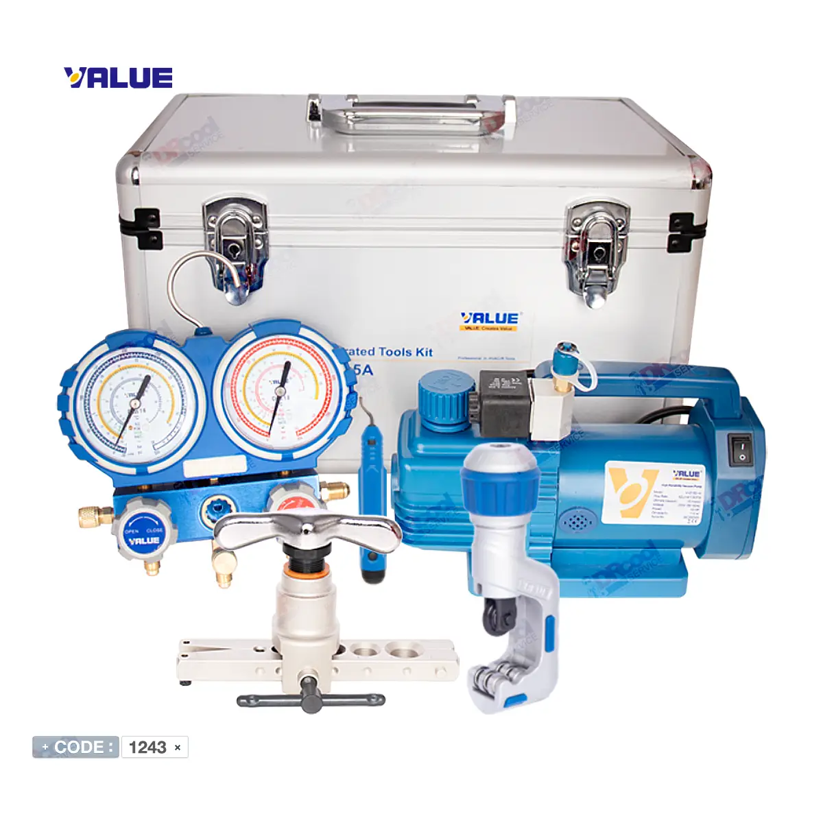 کیف و ست ابزار ولوو مدل VTB-5A