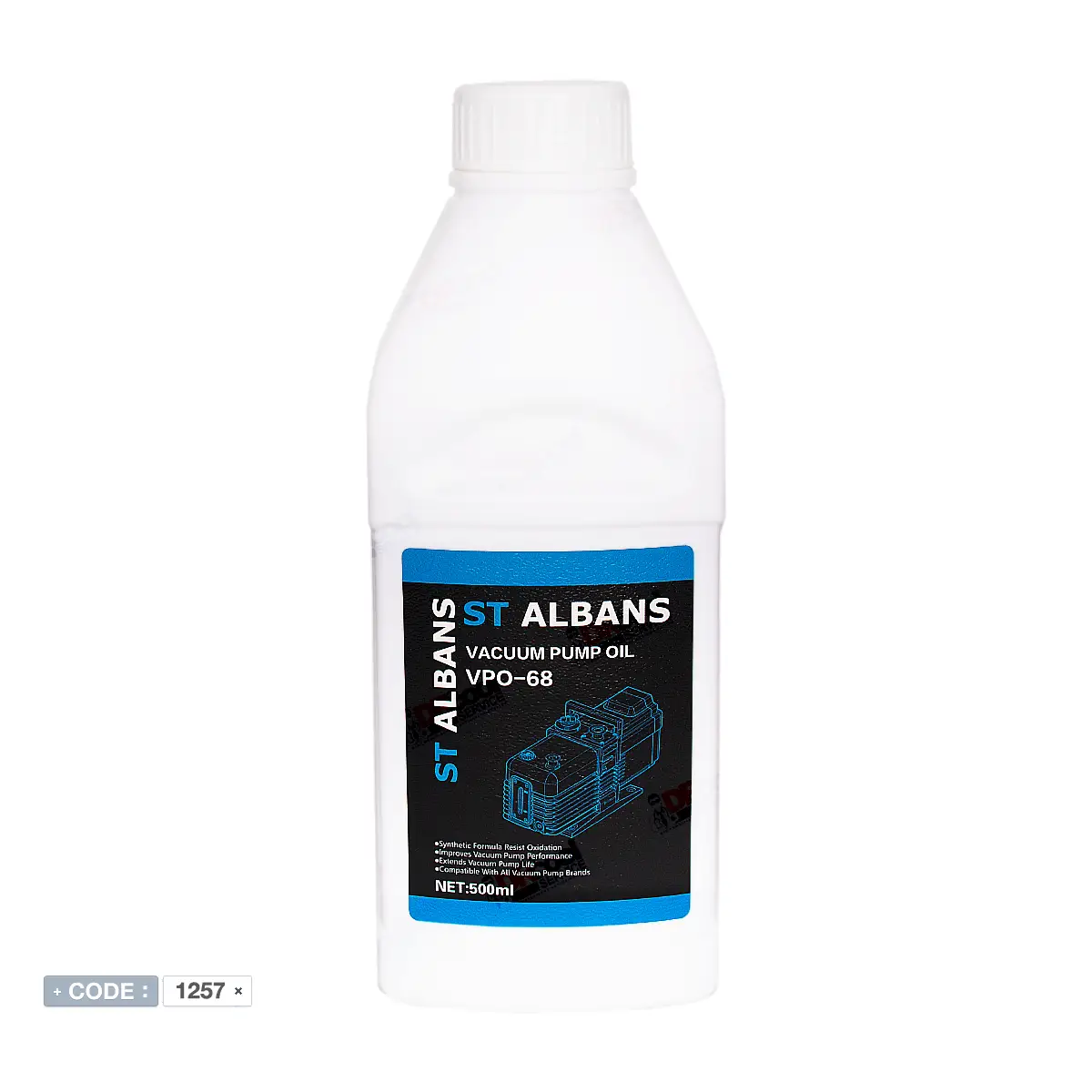 روغن پمپ وکیوم VPO-68 حجم 500 میلی لیتر برند STALBANS
