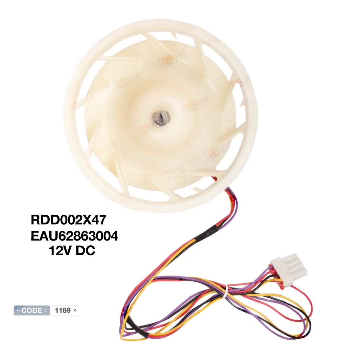 موتور فن توربینی الجی مدل RDD002X47 /EAU62863004