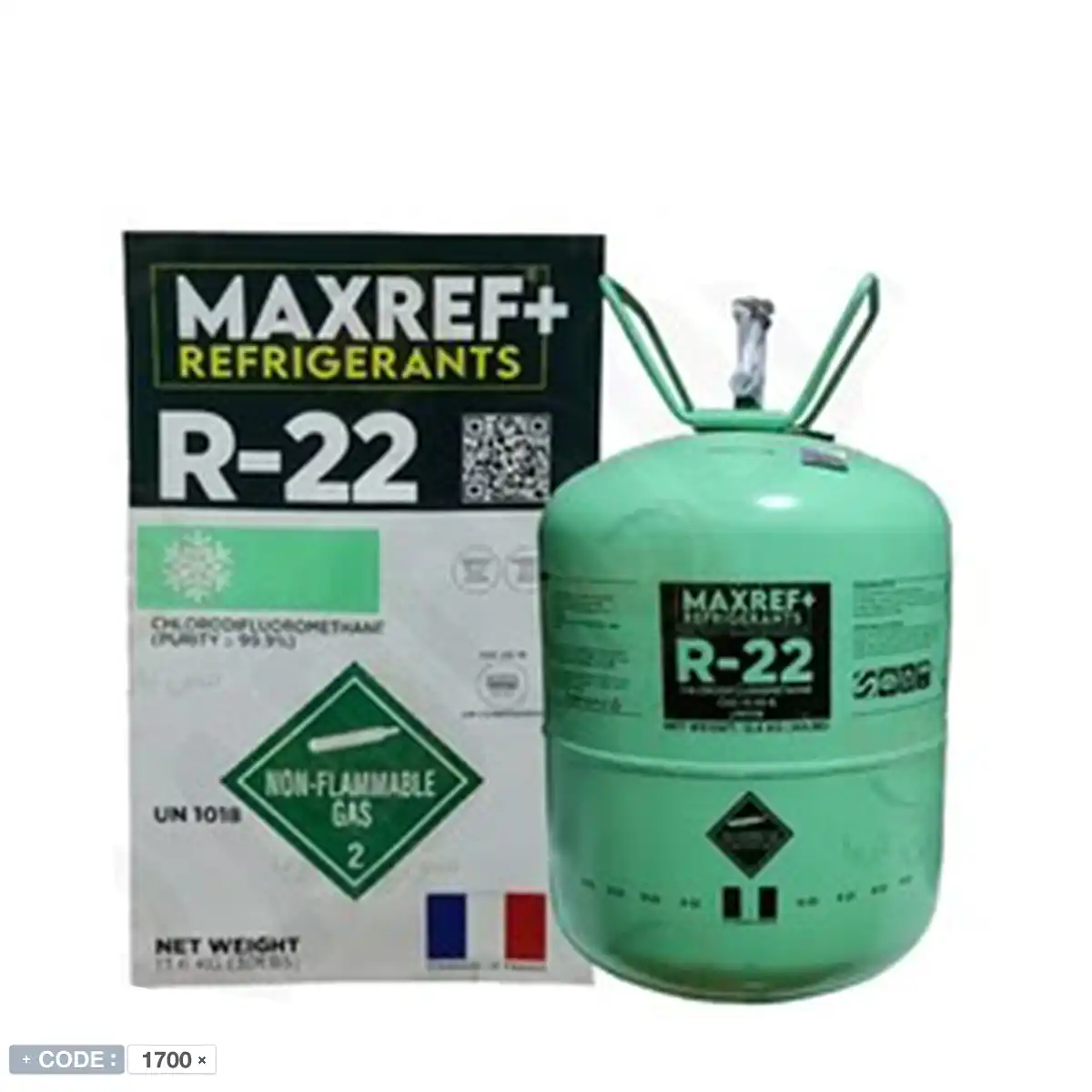 کپسول 13.6 کیلویی گاز مبرد R22 مکسریف (MAXREF+)
