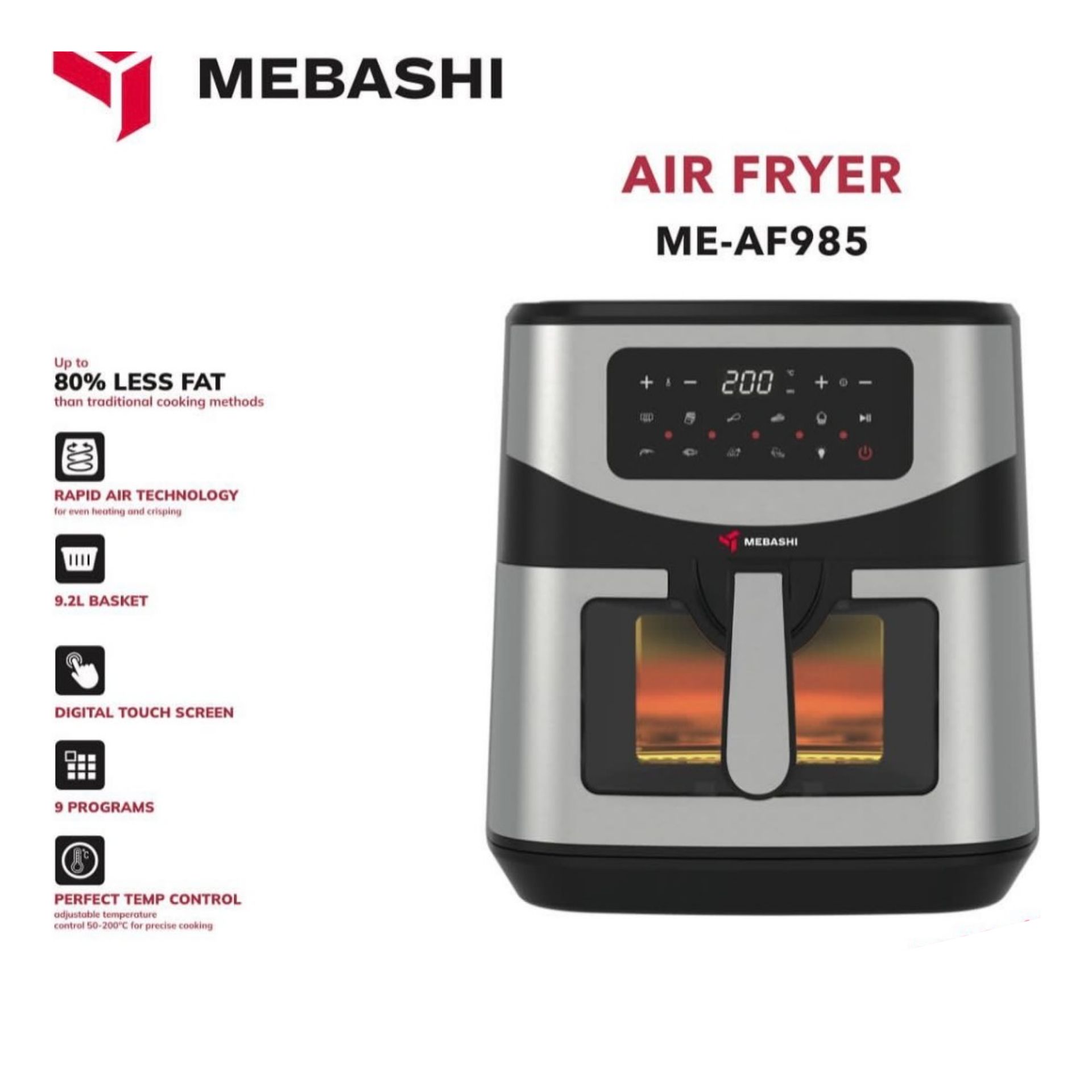 سرخ کن مباشی مدل ME-AF985