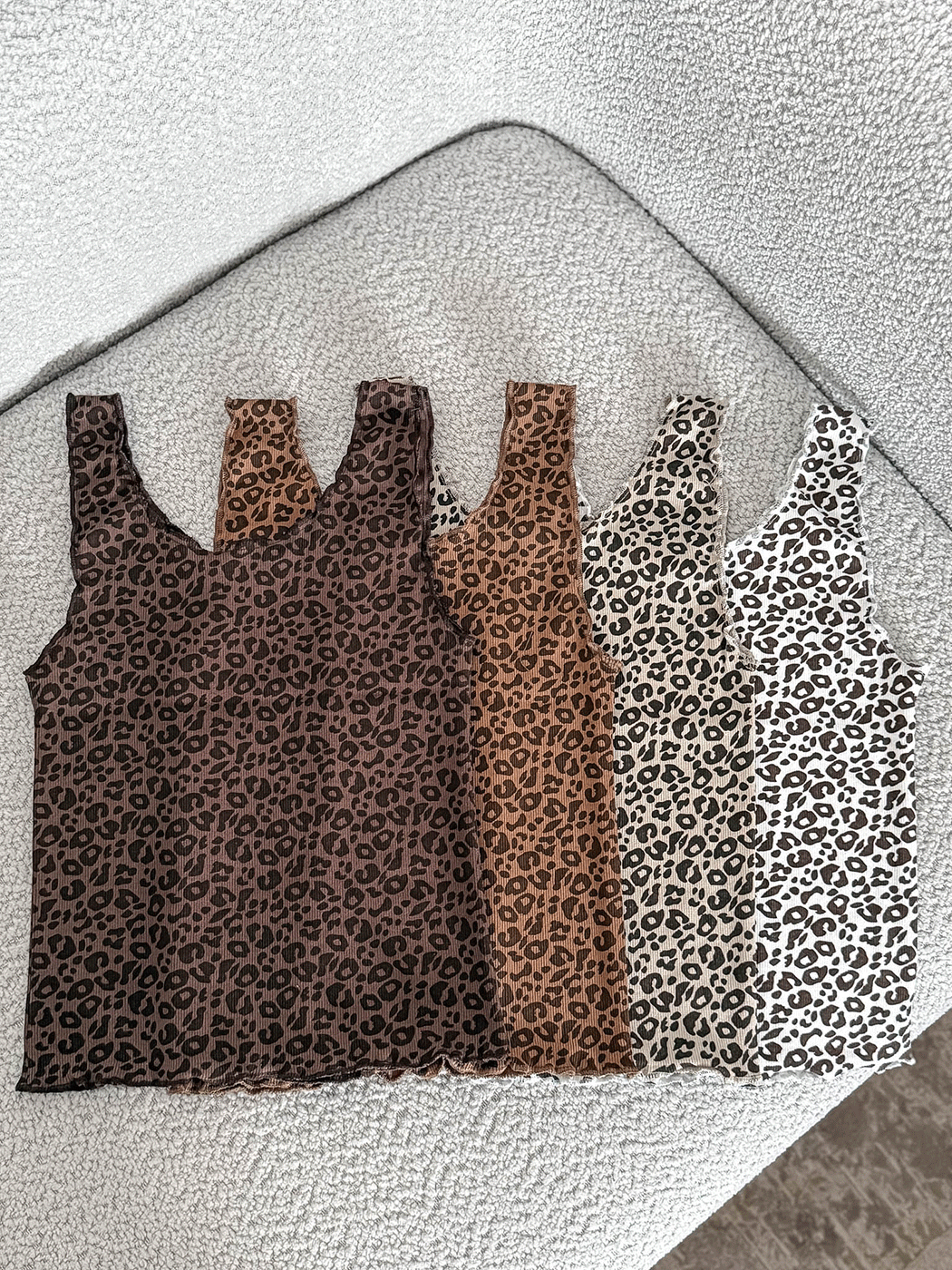 تاپ زنانه طرح پلنگی کشی