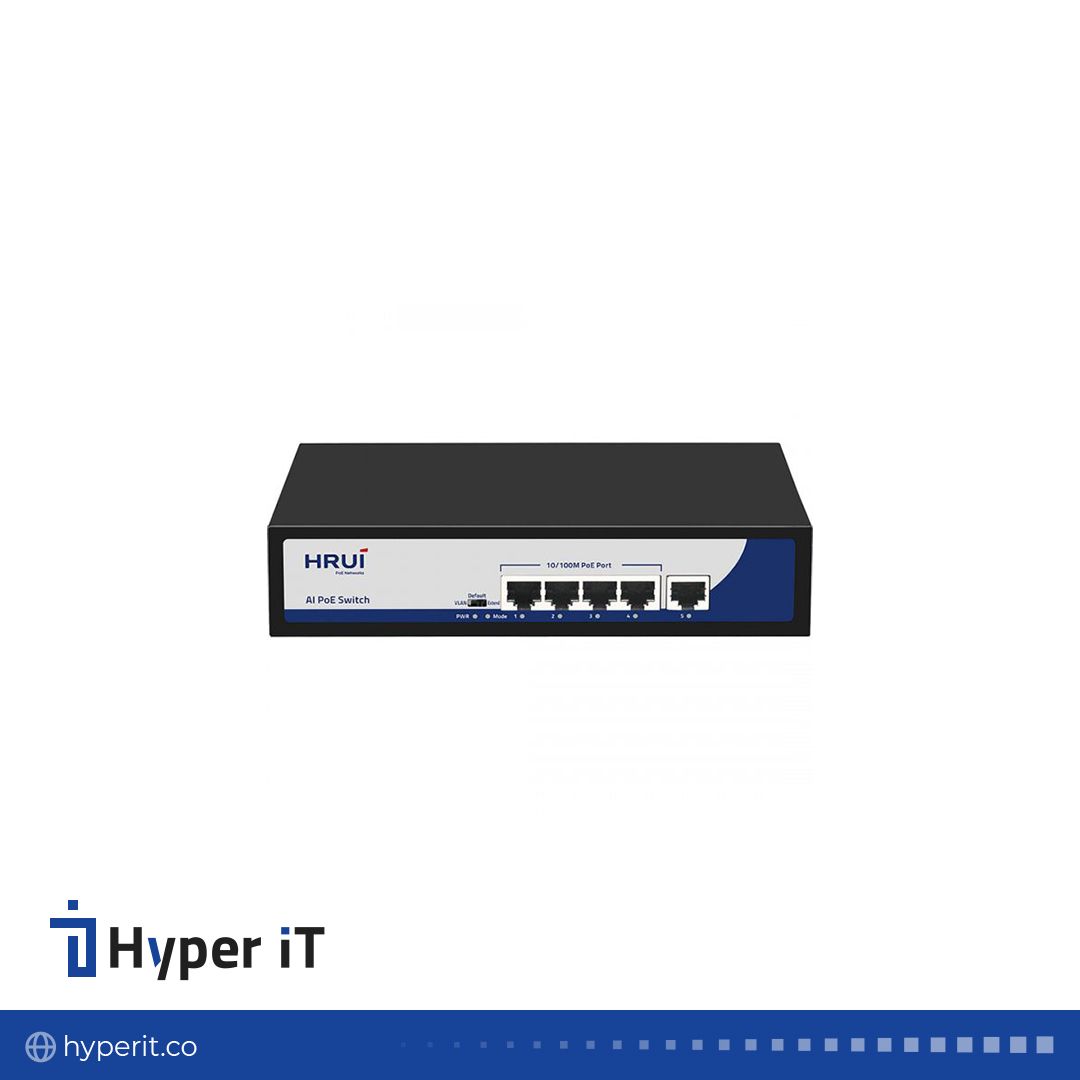 سوئیچ PoE HRUI مدل HR900-AF-41N