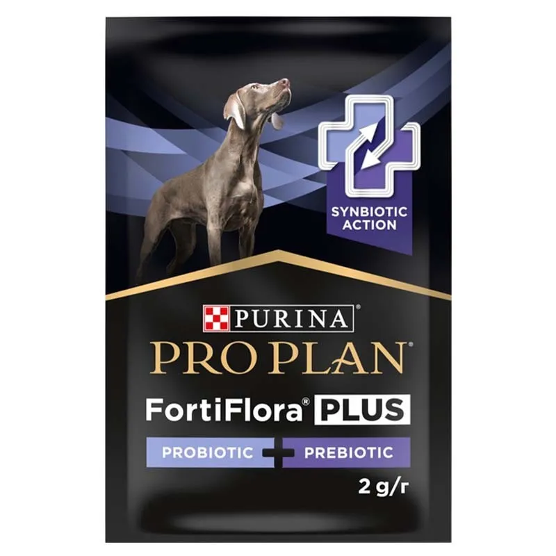 پودر مکمل پروبیوتیک برند Proplan سگ پروپلن مدل Fortiflora