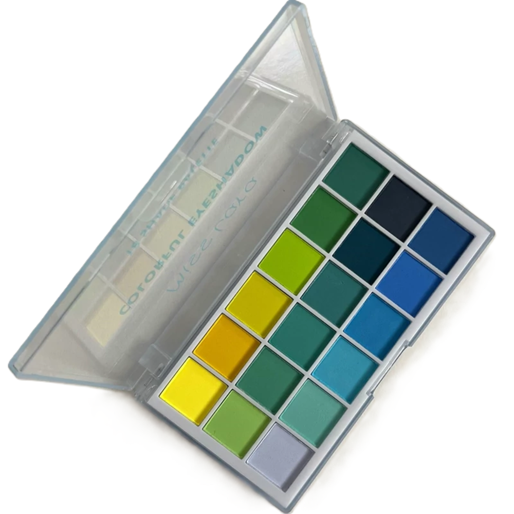پالت سایه چشم 18 رنگ میس لارا مدل Colorful شماره 02