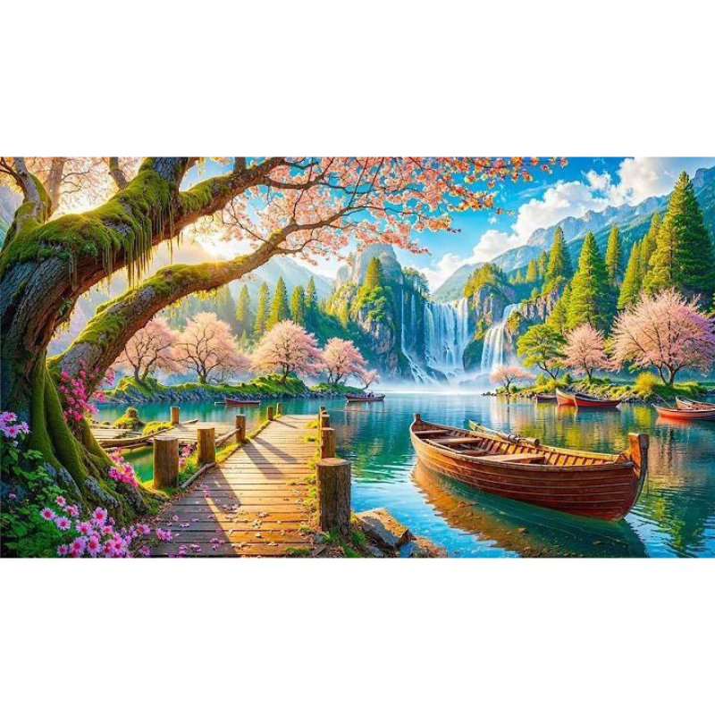 تابلو نقاشی الماسی بزرگسال کد 4122